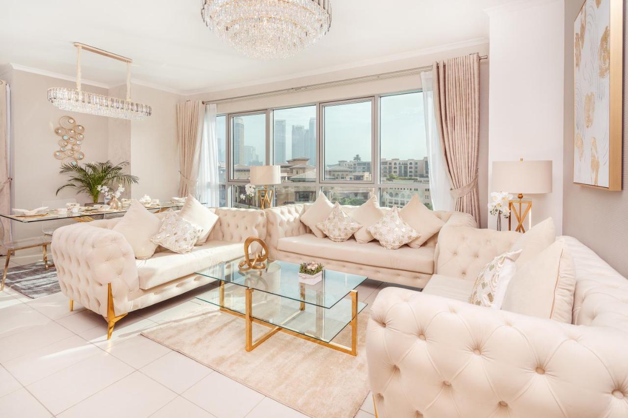 Elite Royal Apartment - Full Burj Khalifa & Fountain View - Magnum ดูไบ ภายนอก รูปภาพ
