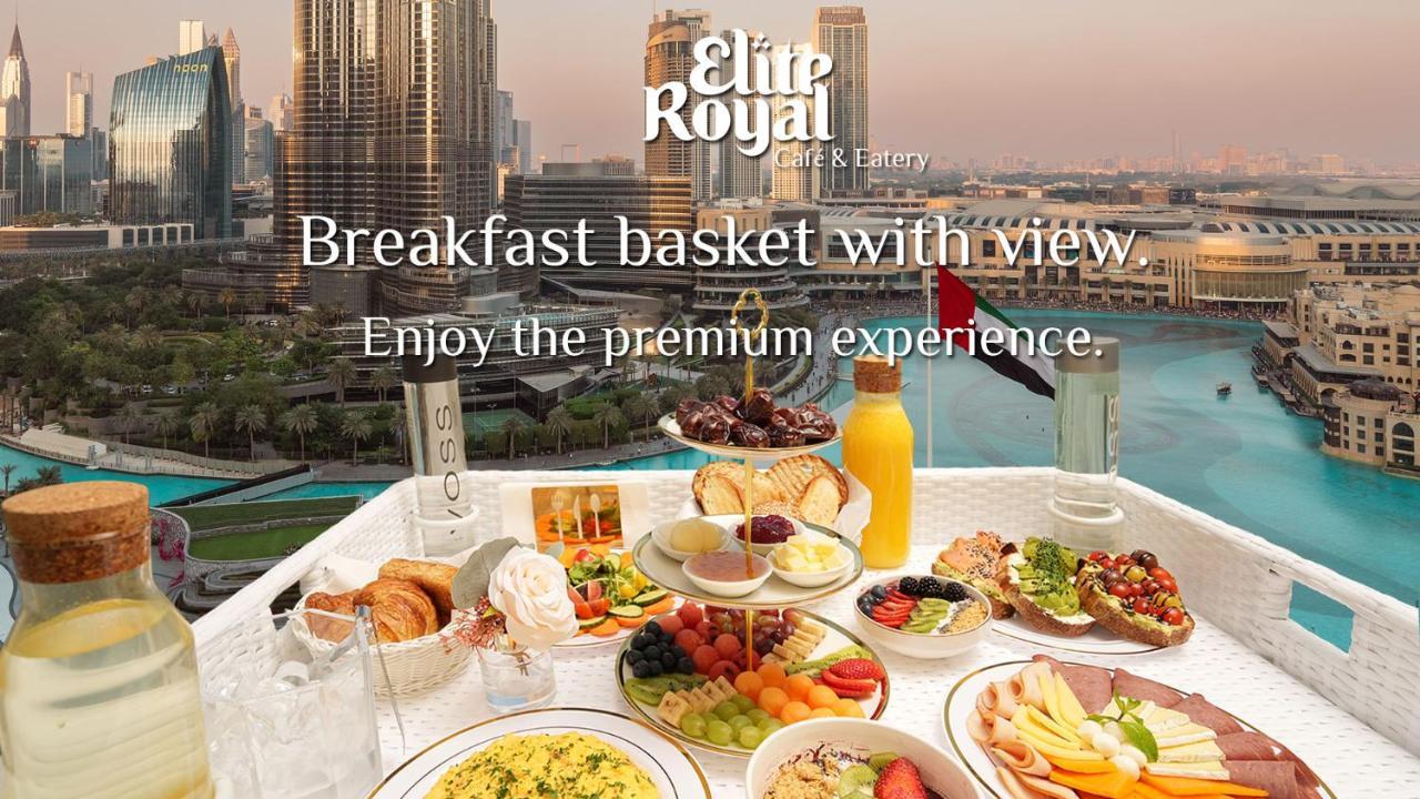 Elite Royal Apartment - Full Burj Khalifa & Fountain View - Magnum ดูไบ ภายนอก รูปภาพ